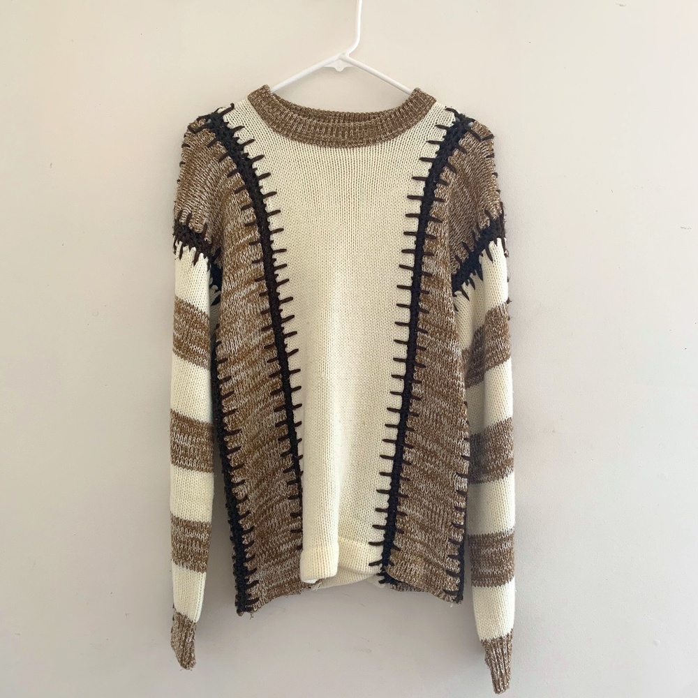Vintage Thick Stitch Sweater